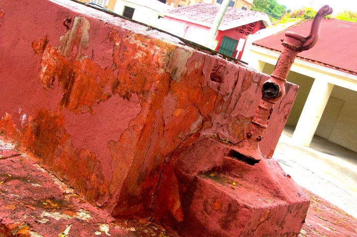 Survival - Christiansted market watermill on St. Croix, VI. by Stephanie Hanlon